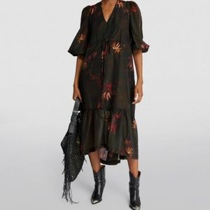 ALLSAINTS Floral Rosi Nila Maxi Dress